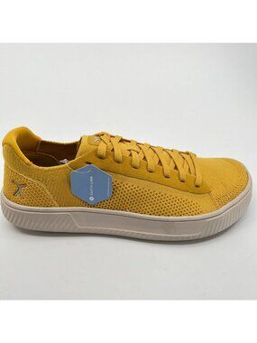 Flux Footwear Adapt Trainer Yellow Mens Size 11 Athletic Knit Shoes Sneakers